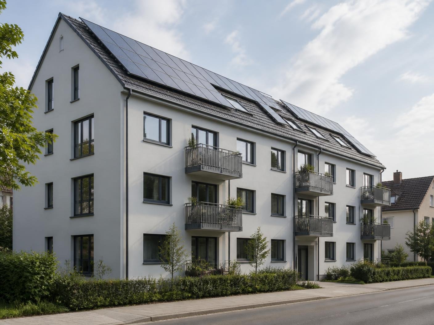 solar concept mfh gebaeude
